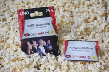 Das Geschenk für Kinogänger: Ein Gutschein für viele Kinos