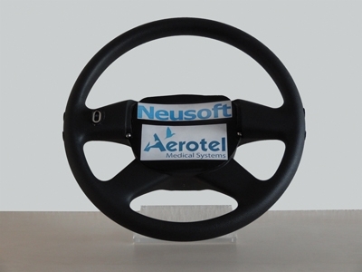 Demoentwicklung: Neusoft Automotives präsentiert Lenkrad mit biometrischen Sensoren