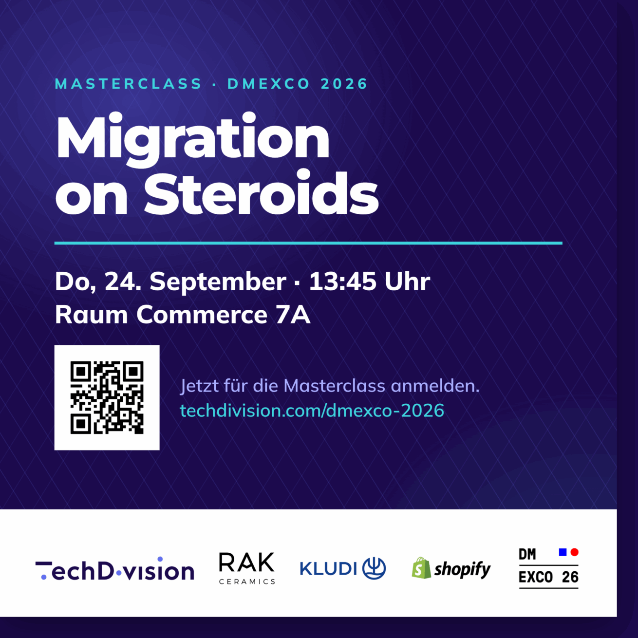 DMEXCO Masterclass: In vier Wochen live – RAK Ceramics migriert KLUDI-Shop auf Shopify Plus