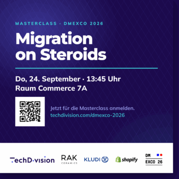 DMEXCO Masterclass: In vier Wochen live – RAK Ceramics migriert KLUDI-Shop auf Shopify Plus