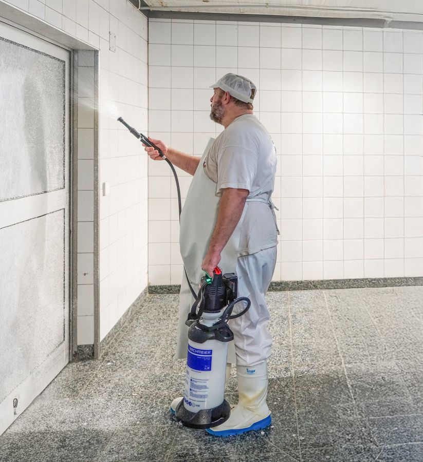 e-Foam 7 von  Birchmeier: Effektive Schaumreinigung ohne Pumpen und ohne Unterbrechungen