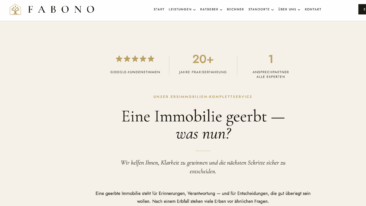 FABONO | geerbte Immobilien – Ihr Immobilienmakler für geerbte Immobilien