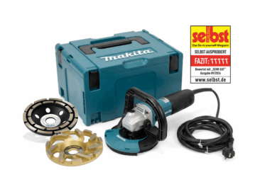 Fachmagazin „selbst ist der Mann“ bewertet das Betonschleifer-Set von rendech mit „SEHR GUT“