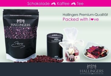 Feinste Pralinen & Co. aus Hallingers Schokoladen Manufaktur: Internet-Shop www.hallingers.de ist online!