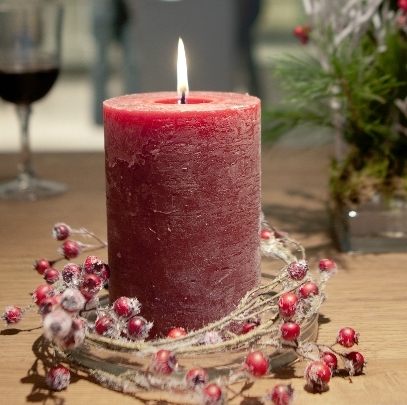 Festessen im Lichterglanz