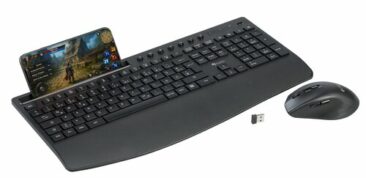 GeneralKeys Funk-Tastatur- und Maus-Set, 1600 dpi, 2,4 GH