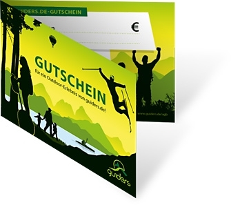 Geschenkgutscheine für Outdoor Touren online kaufen.
