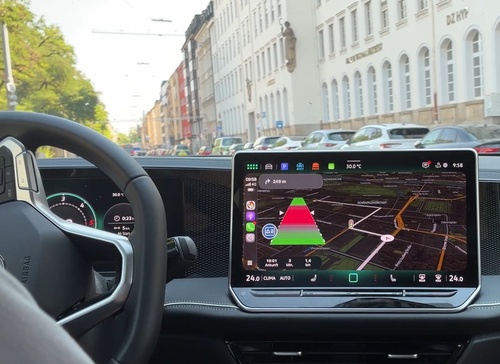 Grüne Welle direkt im Dashboard