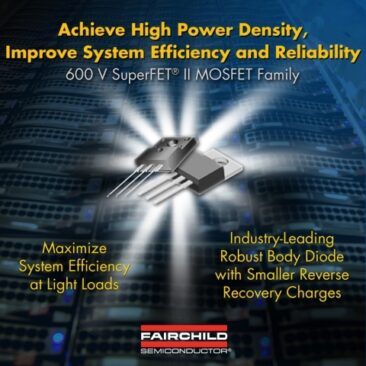 Hochvolt-MOSFETs mit sehr robuster Body-Diode von Fairchild Semiconductor bieten höchste Leistungsfähigkeit für AC-DC-Leistungsanwendungen