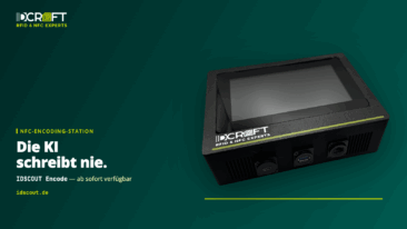 IDCRAFT startet die NFC Encoding-Station IDSCOUT Encode