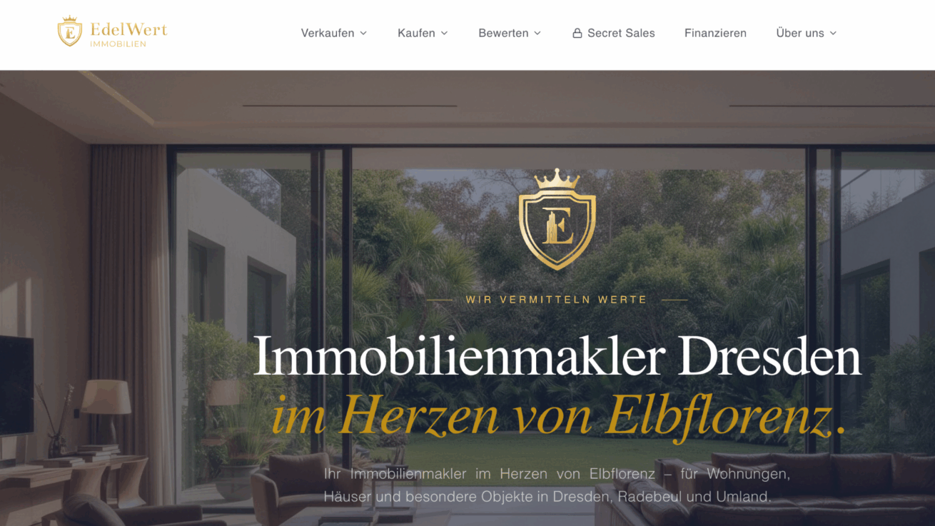 Immobilienmakler Dresden – EdelWert Immobilien GmbH mit regionaler Erfahrung