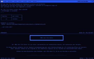 JMMG Text File Editor: Neue Version mit umfangreicher Markdown-Unterstützung