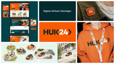 Klarer, moderner, selbstbewusster: HUK24 schärft Markenauftritt mit wirDesign