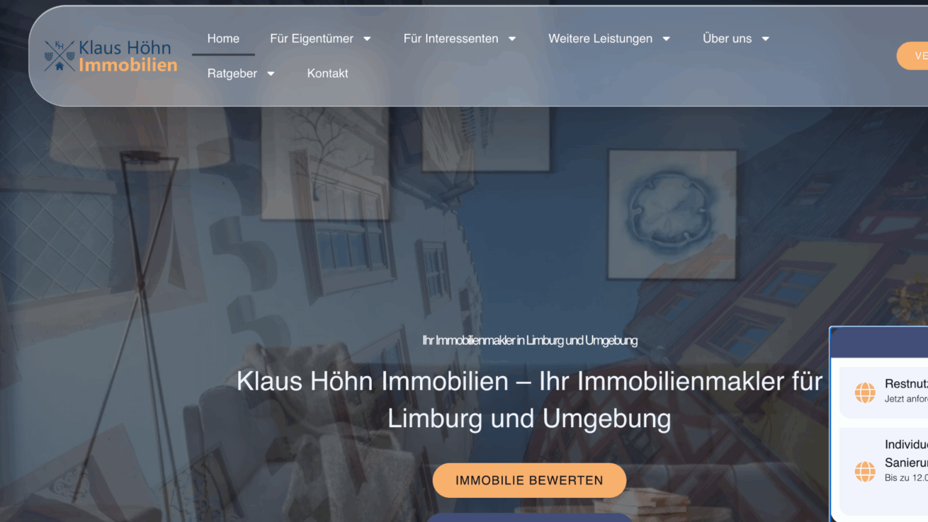 Klaus Höhn Immobilien – Ihr Immobilienmakler in Limburg an der Lahn