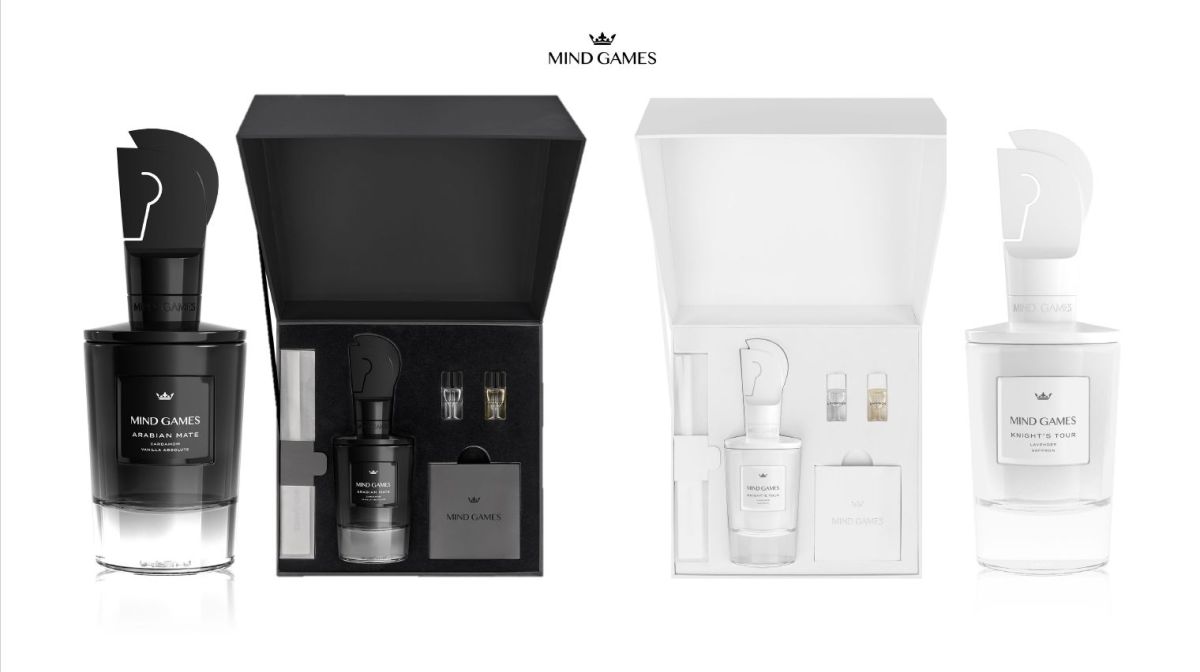 **Mind Games präsentiert Arabian Mate & Knight’s Tour – zwei neue Extrait de Parfums