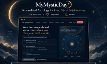 MyMysticDay macht personalisierte Astrologie mit Geburtshoroskop und Synastrie leichter verständlich