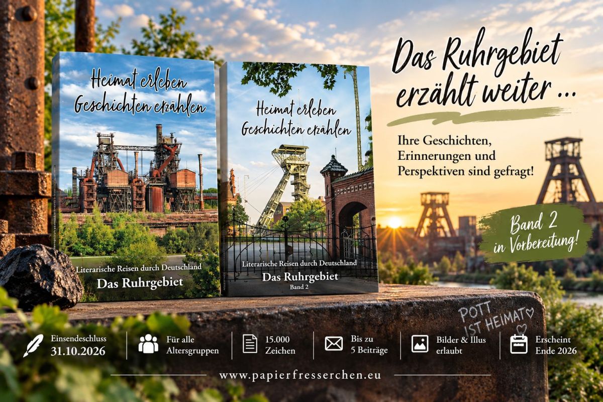 Neue Geschichten aus dem Ruhrpott gesucht: Anthologie geht in die zweite Runde