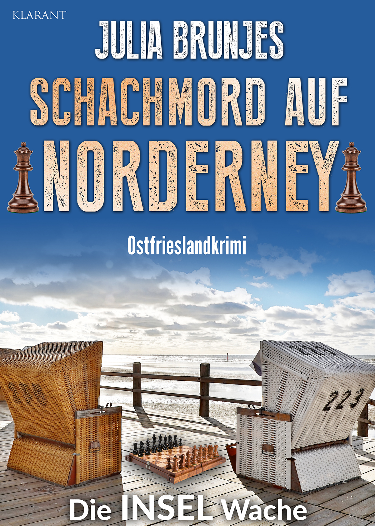 Neuerscheinung: Ostfrieslandkrimi „Schachmord auf Norderney“ von Julia Brunjes im Klarant Verlag