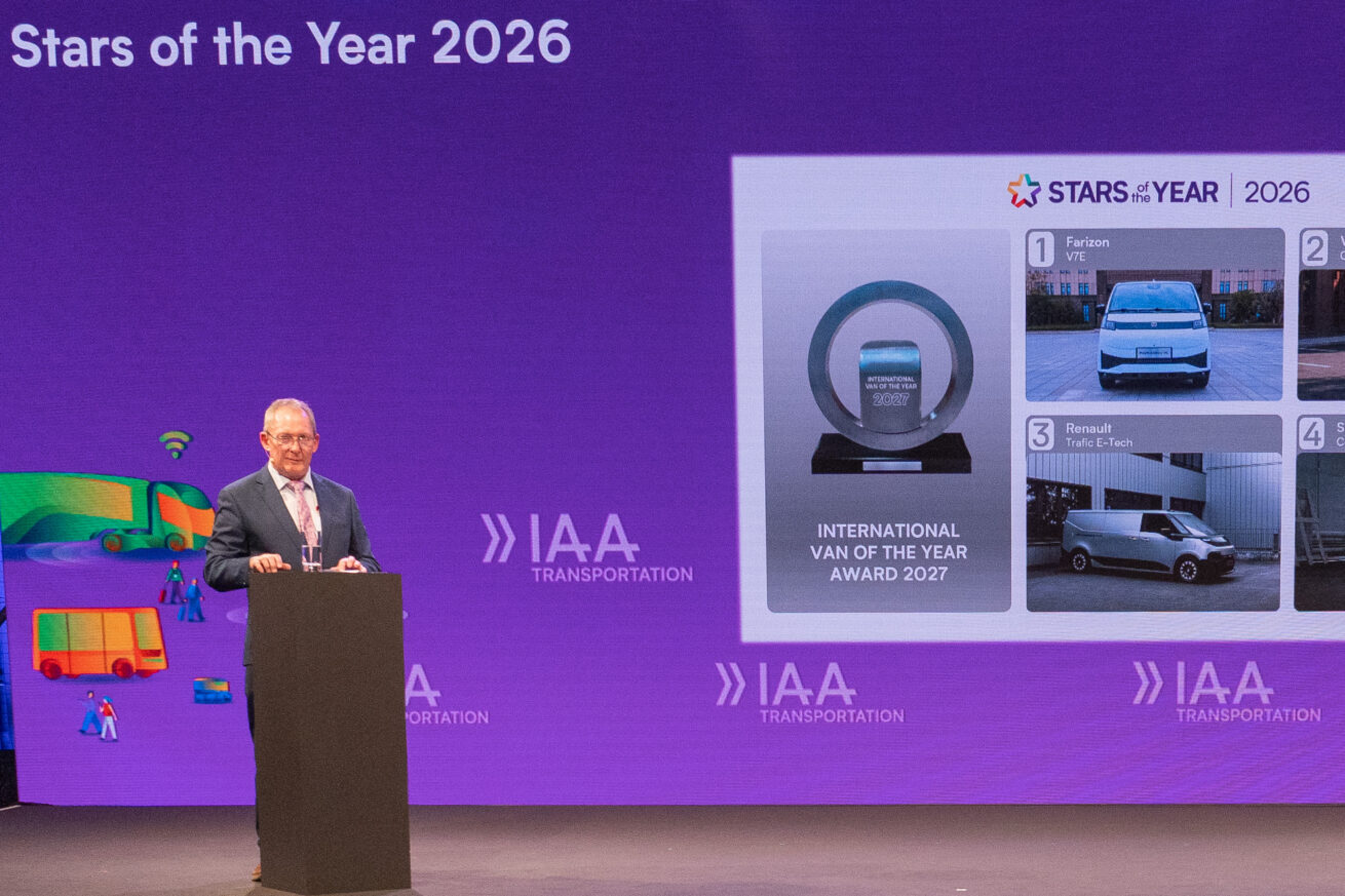 Night of the Stars: Farizon V7E unter den drei besten Fahrzeugen beim International Van of the Year 2027.