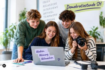Online-Schülerzeitungen: perfekt für die Demokratiestunde in SH
