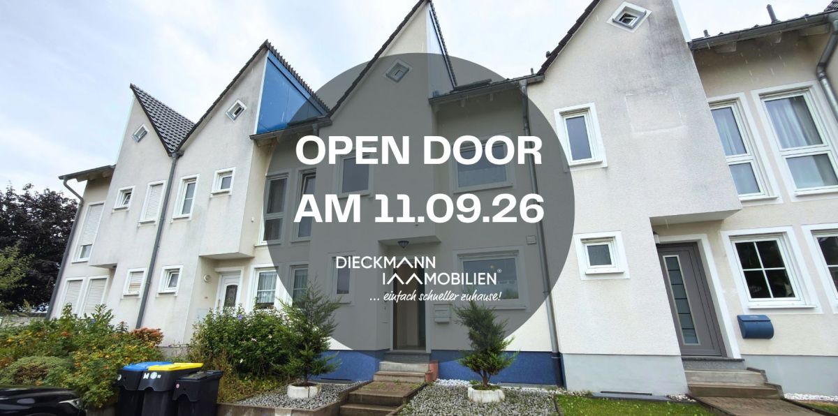 Open Door Besichtigung: 11.09.2026 in Menden Platte Heide (Reihenmittelhaus)