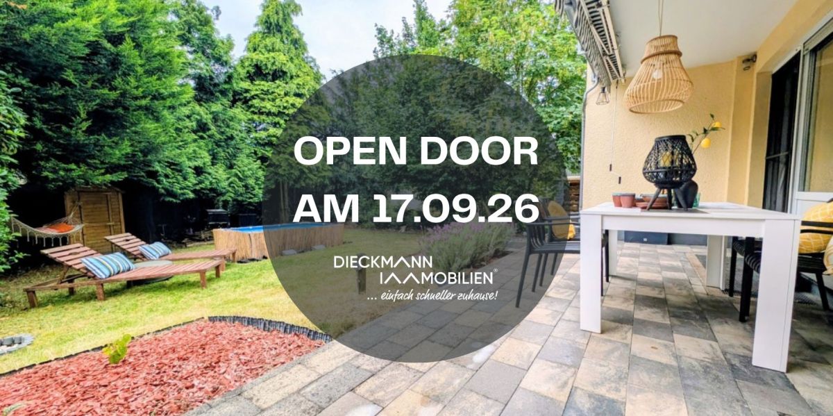 Open Door Besichtigung am 17.09.2026 in Moers Vennikel (Eigentumswohnung)
