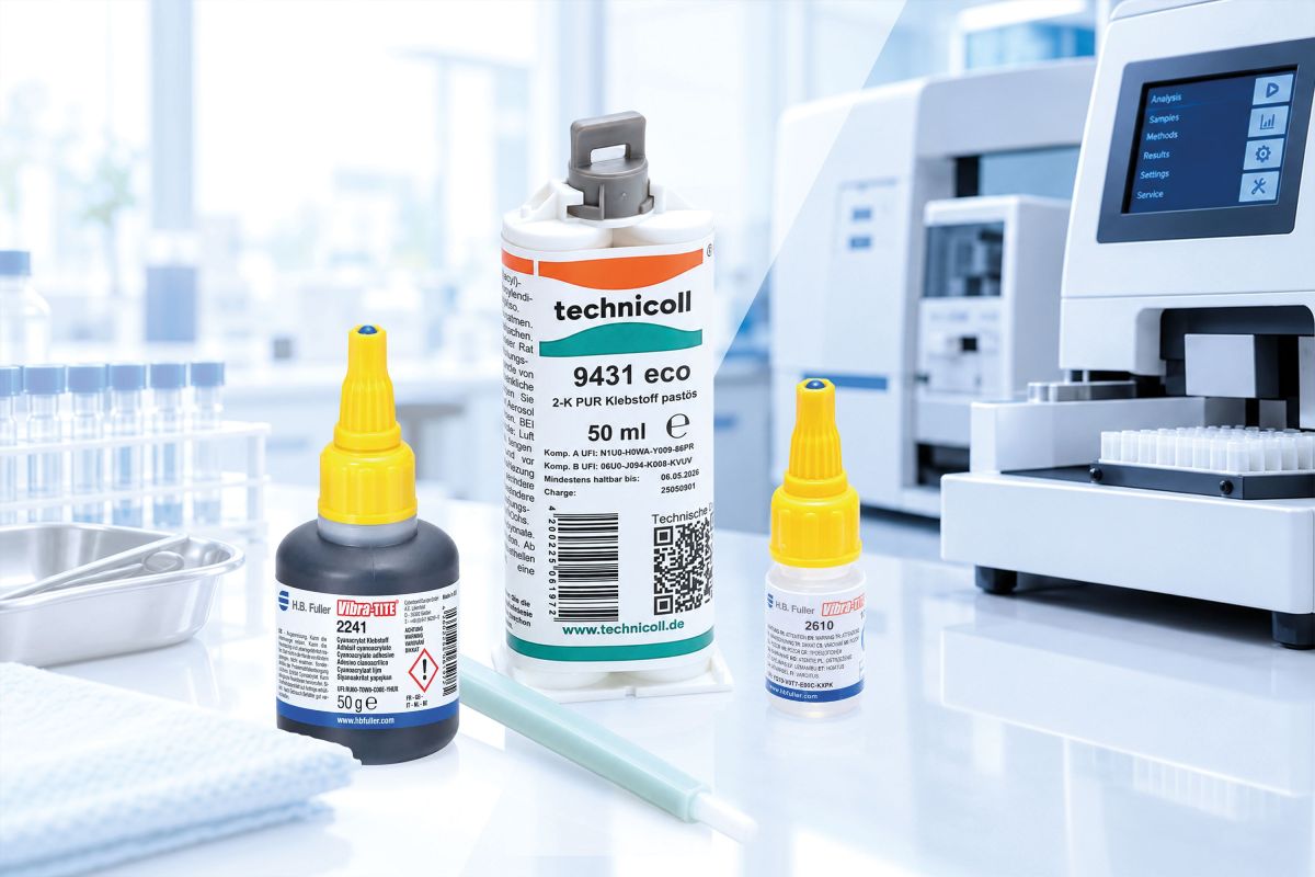 Präzision beginnt in der Klebfuge: technicoll® 9431 eco für medizintechnische Messsysteme