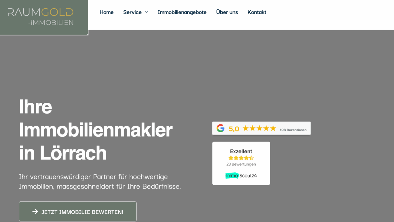 Raumgold Immobilien – Ihr Immobilienmakler in Lörrach