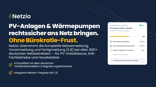 Schluss mit Zettelwirtschaft: Netzio.de beendet den Papierkrieg bei Netzanmeldungen