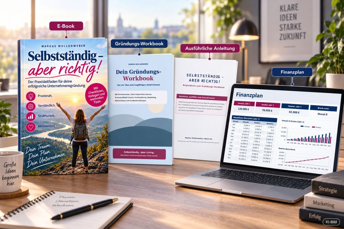 Selbstständig machen – aber wo anfangen? Neues Gründungs-Bundle schafft Klarheit