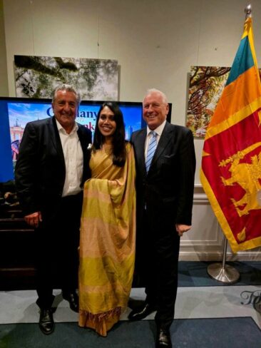 Sri Lanka in Berlin – Großer Bahnhof nach Sachsen-Anhalt Wahl im International Club Berlin