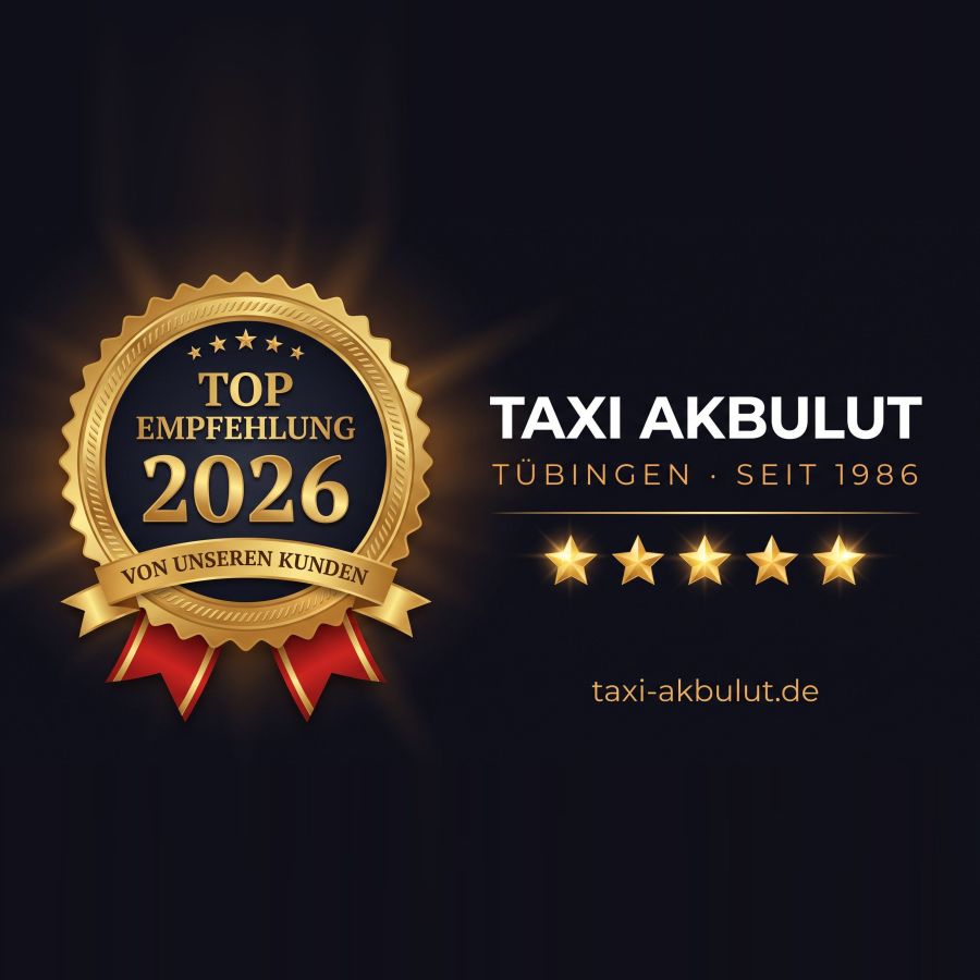Taxi Akbulut Tübingen – Ihr zuverlässiger Partner für Ferntaxi, Langstreckenfahrten und Flughafentransfers
