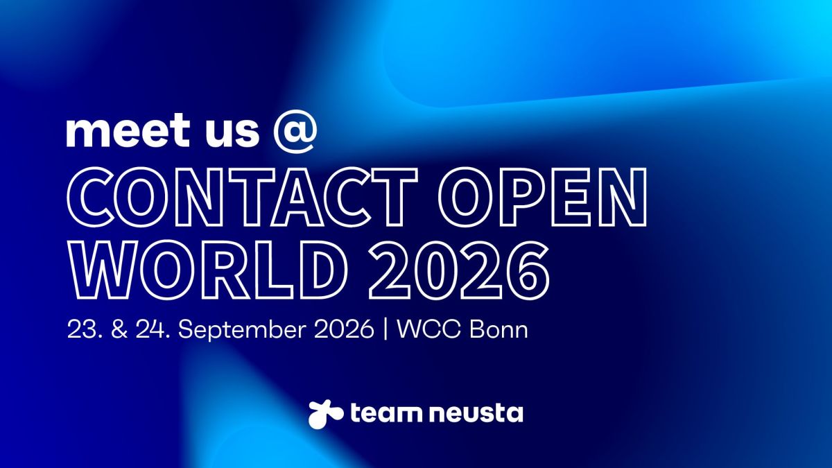 team neusta und CONTACT Software auf der CONTACT Open World 2026: Gemeinsam auf dem Weg zur Industrial AI