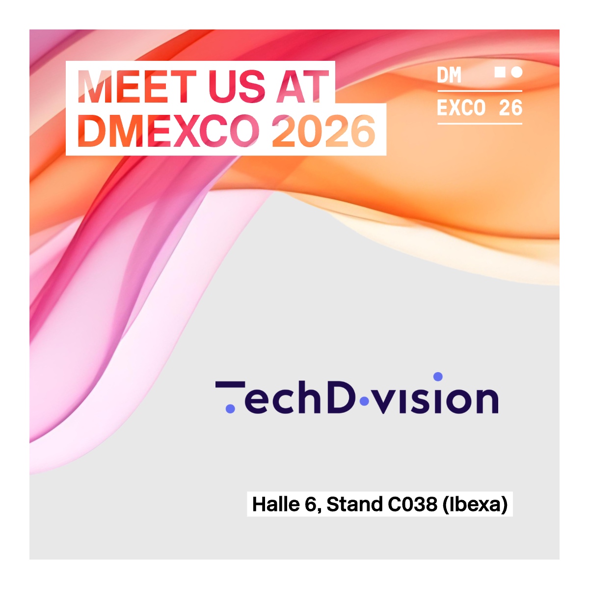 TechDivision auf der DMEXCO 2026: Partner am Ibexa-Stand und Fokus auf die neue Agentic Marketing Platform