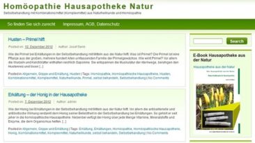 Tipps für die homöopathische Hausapotheke