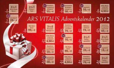 Tolle Weihnachtsgeschenke im ARS VITALIS Berlin