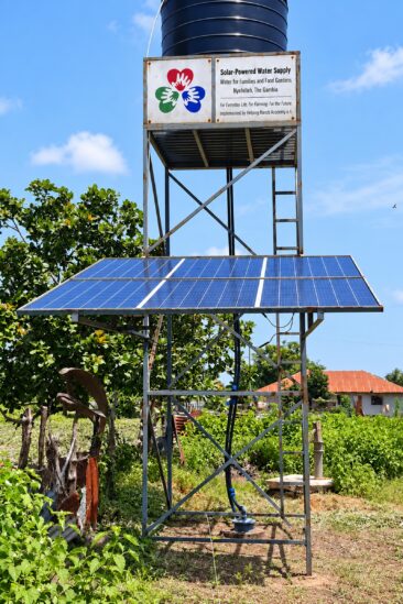 Von Wasser zu Perspektiven: Solar-Wasserprojekt in Nyofelleh erfolgreich abgeschlossen