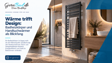 Wärme trifft Design: Badheizkörper und Handtuchwärmer als Blickfang