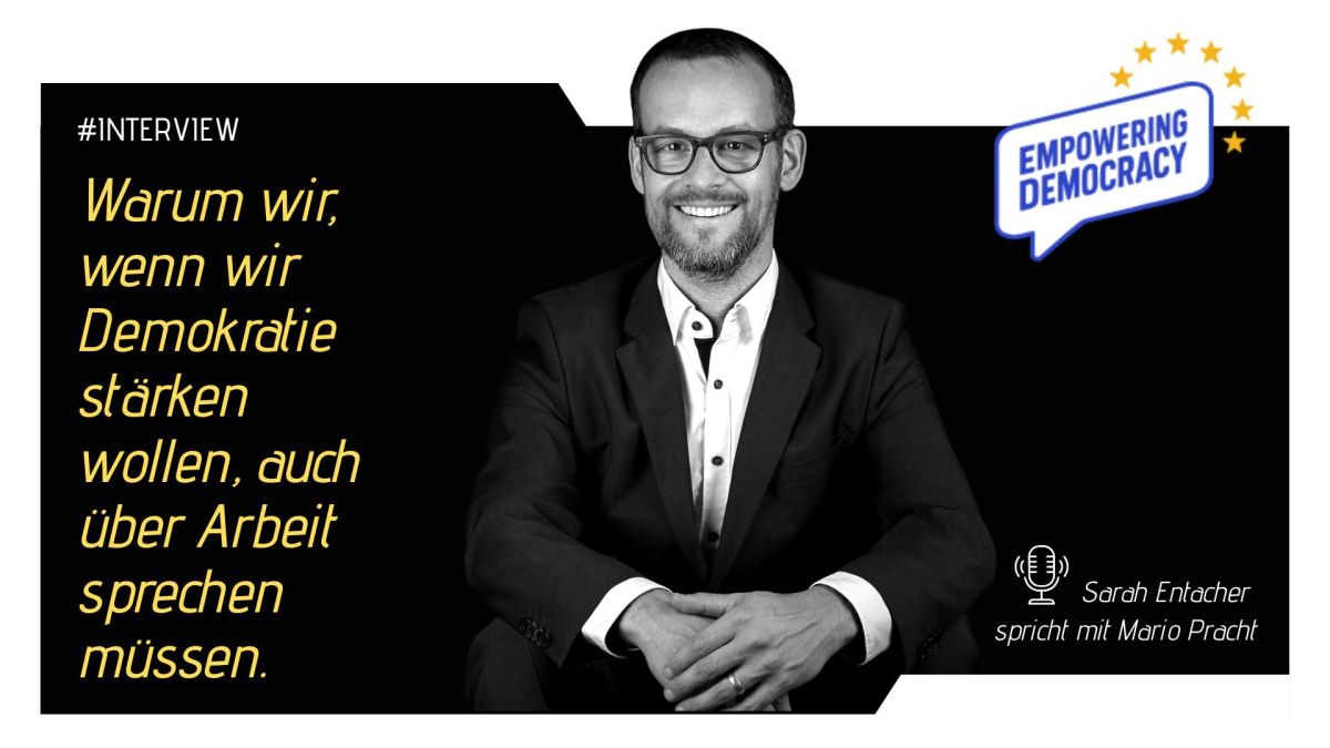 Warum wir, wenn wir Demokratie stärken wollen, auch über Arbeit sprechen müssen.