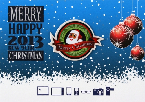 Weihnachtsschmuck für Smartphones und Co.