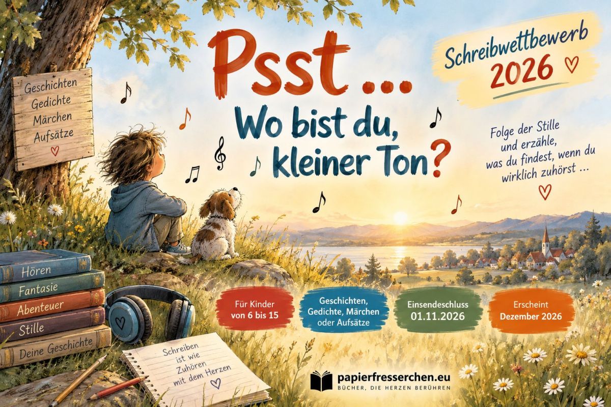 Wenn die Welt plötzlich verstummt: Schreibwettbewerb für Kinder und Jugendliche