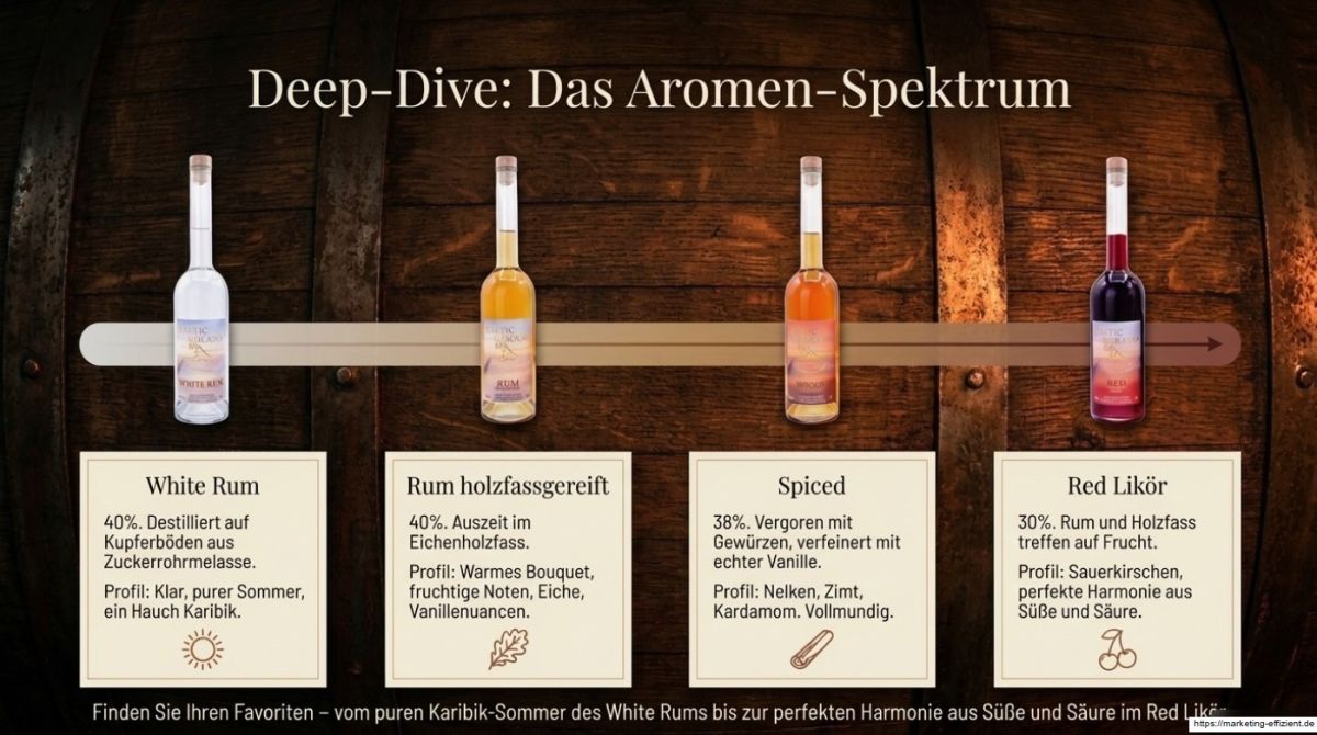 Whisky- und Rum-Spezialitäten aus der Insel-Destillerie von Wasserschloss Mellenthin