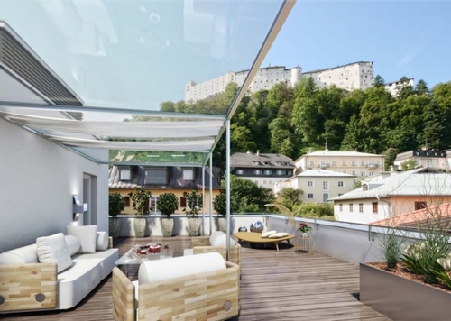 Wohnen über den Dächern der Stadt Salzburg