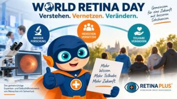 World Retina Day: Forschung braucht Betroffene – und Betroffene brauchen Forschung