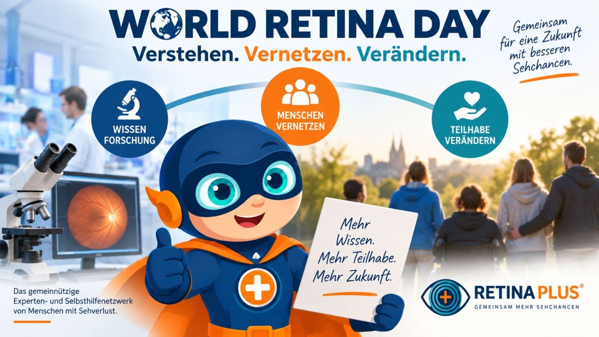 World Retina Day: Forschung braucht Betroffene – und Betroffene brauchen Forschung