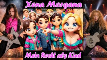 Xena Morgana & Lohengrin Rocks setzen mit „Mein Recht als Kind“ ein lautes Zeichen gegen Mobbing