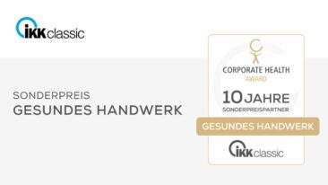 Zehn Jahre Sonderpreis „Gesundes Handwerk“: