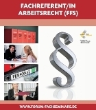 Zertifikats-Lehrgang „Fachreferent/in Arbeitsrecht“ – neue Termine 2013