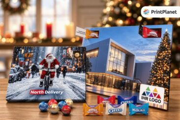 Adventskalender mit Firmenlogo: Individuelle Weihnachtspräsente für Unternehmen