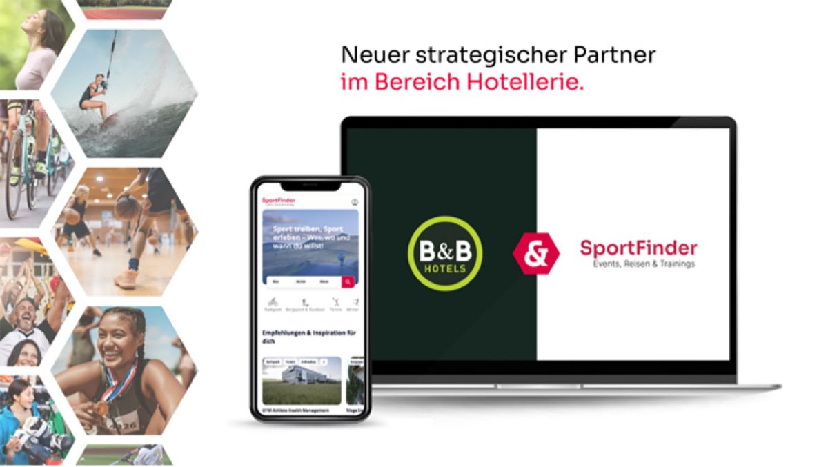 B&B HOTELS CNE und SportFinder werden strategische Partner